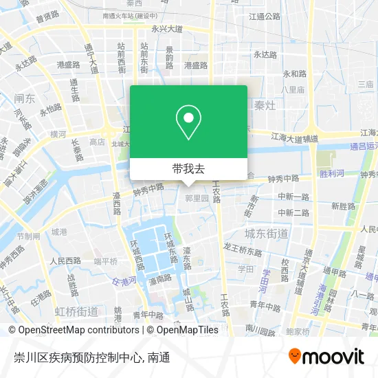 崇川区疾病预防控制中心地图