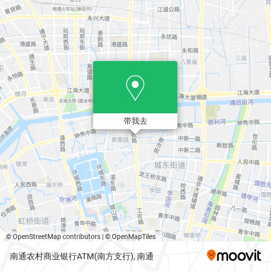 南通农村商业银行ATM(南方支行)地图