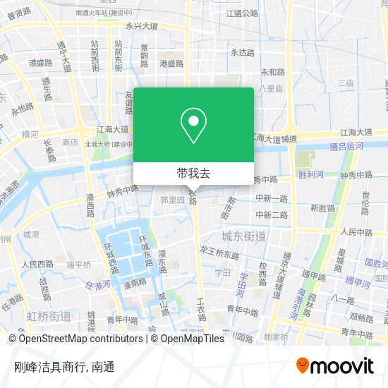 刚峰洁具商行地图