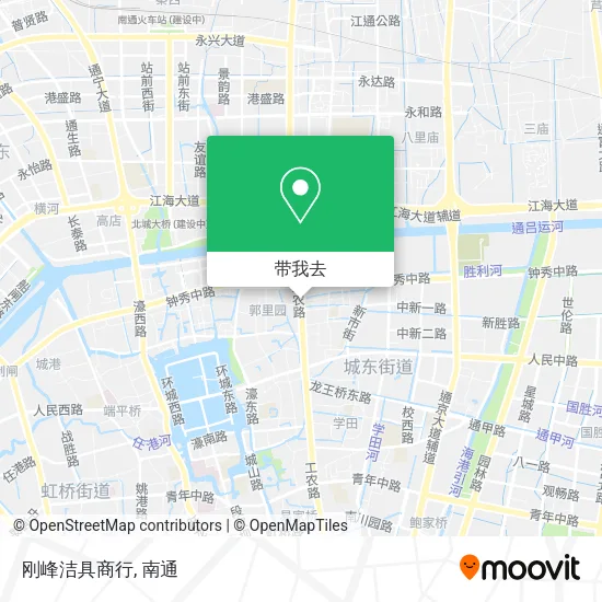刚峰洁具商行地图