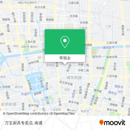 万宝厨具专卖店地图