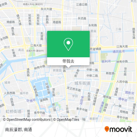 南辰濠郡地图