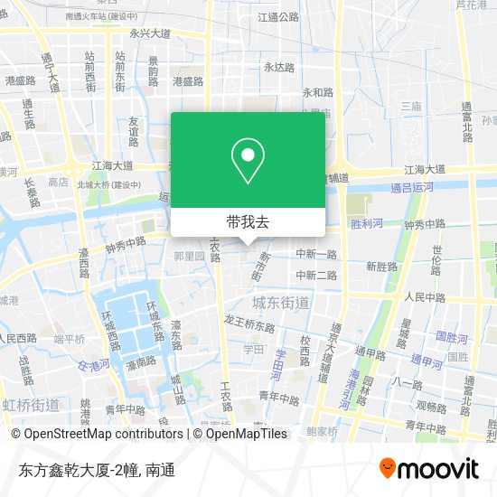 东方鑫乾大厦-2幢地图