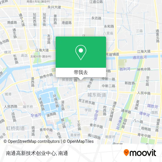 南通高新技术创业中心地图