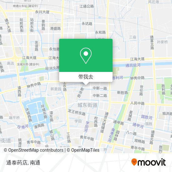 通泰药店地图