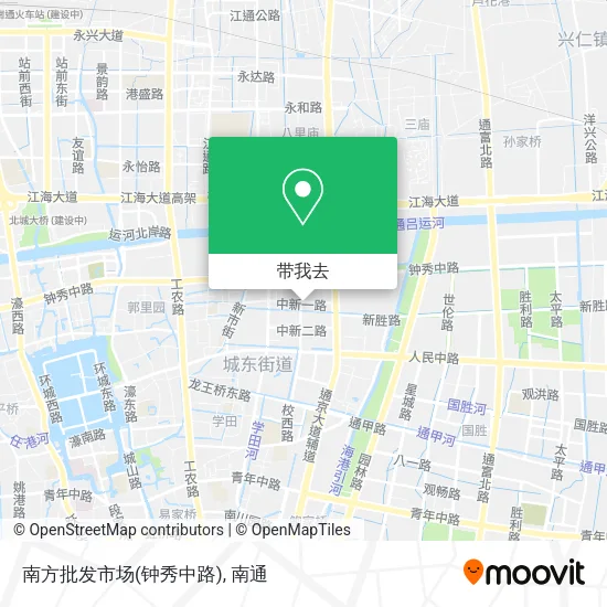 南方批发市场(钟秀中路)地图