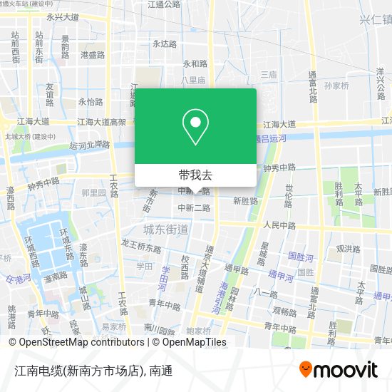 江南电缆(新南方市场店)地图