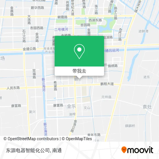 东源电器智能化公司地图