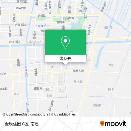 金欣佳园-C区地图