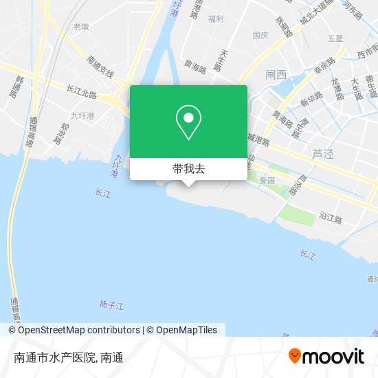南通市水产医院地图