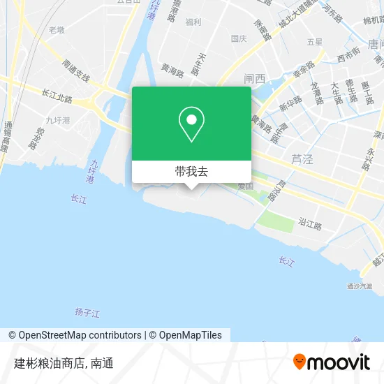 建彬粮油商店地图