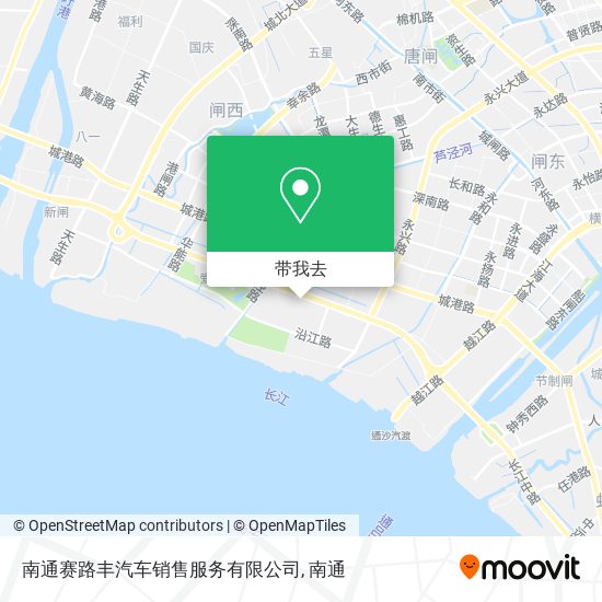 南通赛路丰汽车销售服务有限公司地图