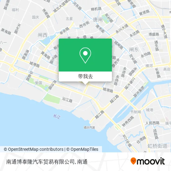 南通博泰隆汽车贸易有限公司地图