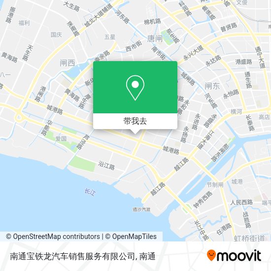 南通宝铁龙汽车销售服务有限公司地图