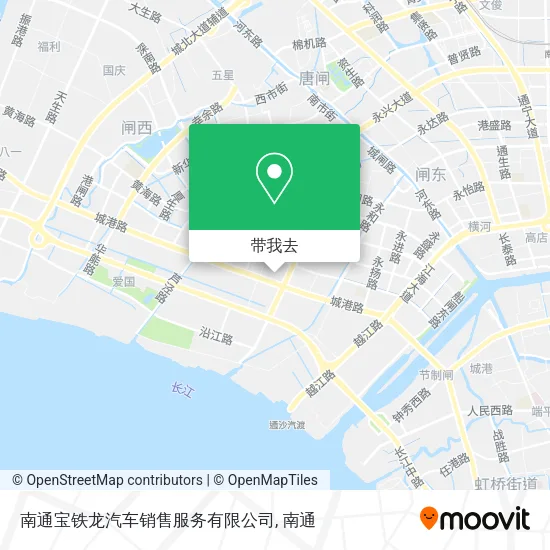 南通宝铁龙汽车销售服务有限公司地图