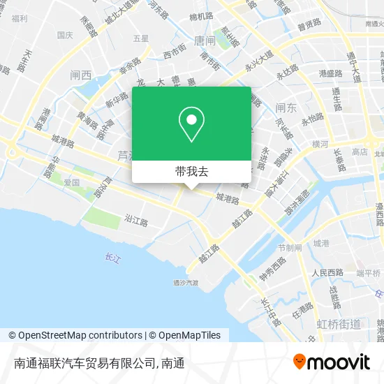 南通福联汽车贸易有限公司地图