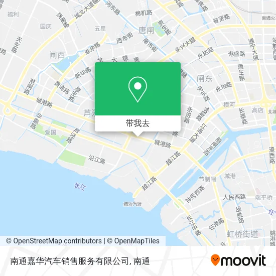 南通嘉华汽车销售服务有限公司地图