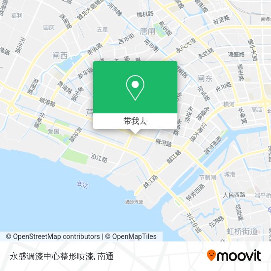 永盛调漆中心整形喷漆地图