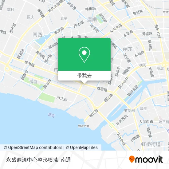 永盛调漆中心整形喷漆地图