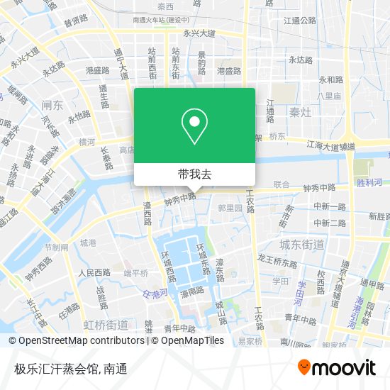 极乐汇汗蒸会馆地图