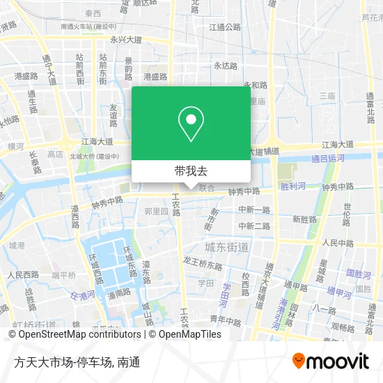 方天大市场-停车场地图