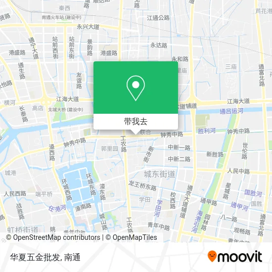 华夏五金批发地图