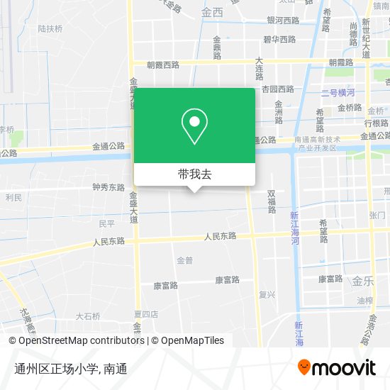 通州区正场小学地图