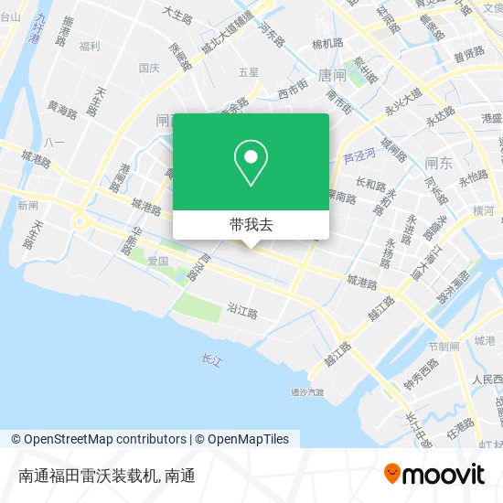 南通福田雷沃装载机地图