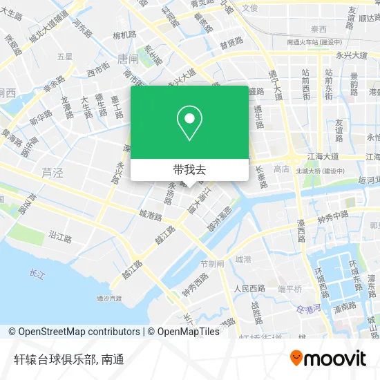 轩辕台球俱乐部地图