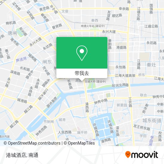 港城酒店地图