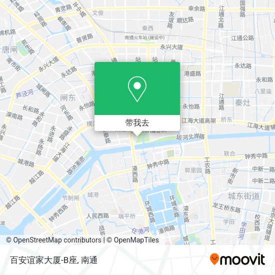 百安谊家大厦-B座地图