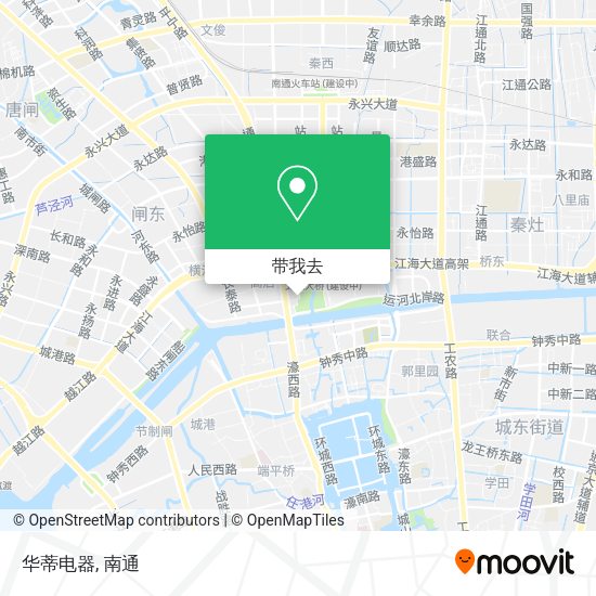 华蒂电器地图