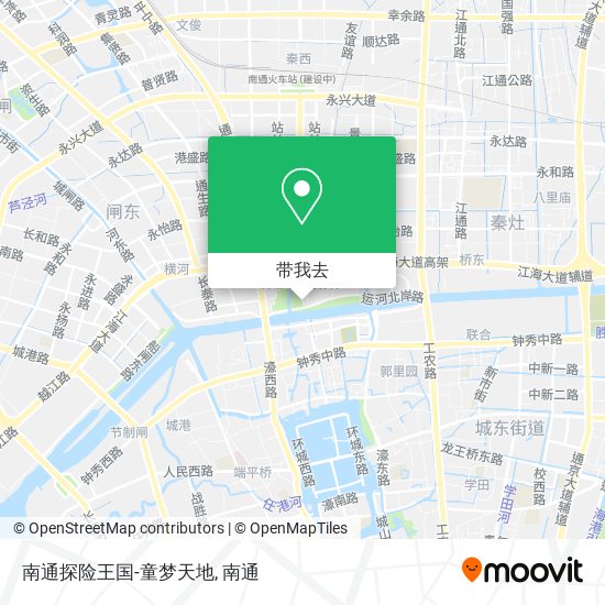南通探险王国-童梦天地地图