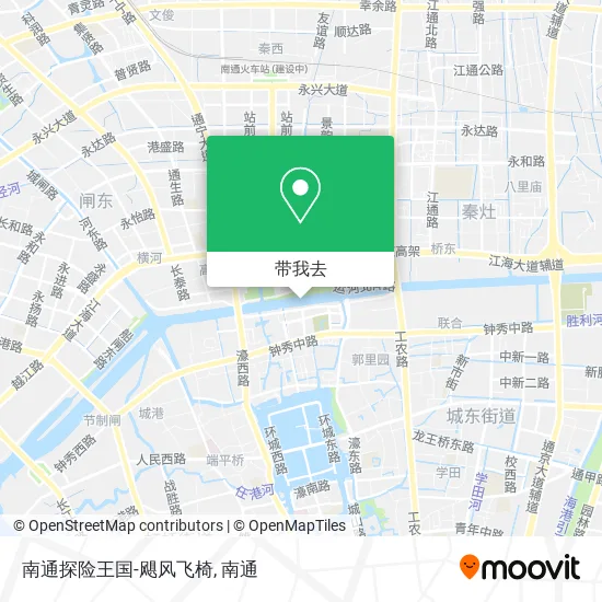 南通探险王国-飓风飞椅地图