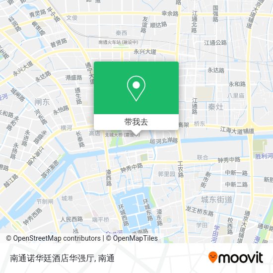 南通诺华廷酒店华强厅地图
