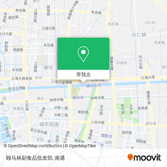 顾马林副食品批发部地图