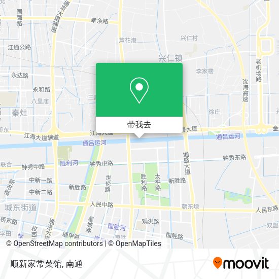 顺新家常菜馆地图