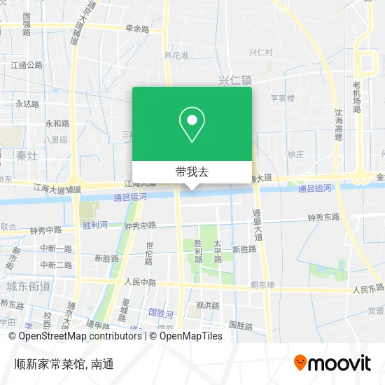 顺新家常菜馆地图