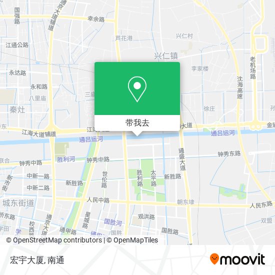 宏宇大厦地图