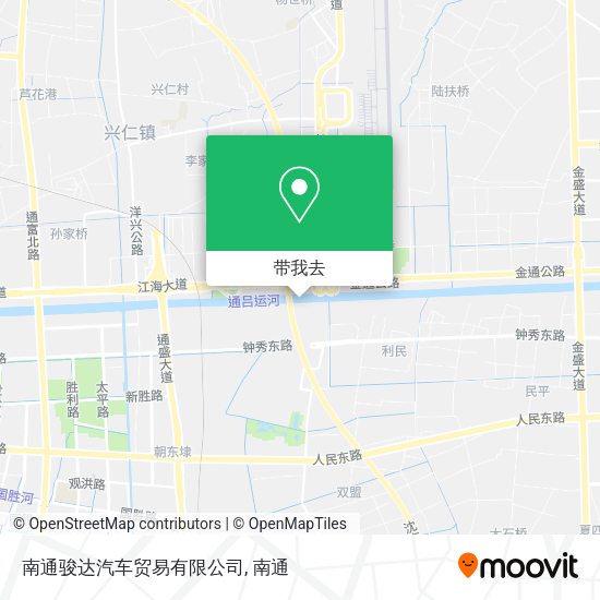南通骏达汽车贸易有限公司地图