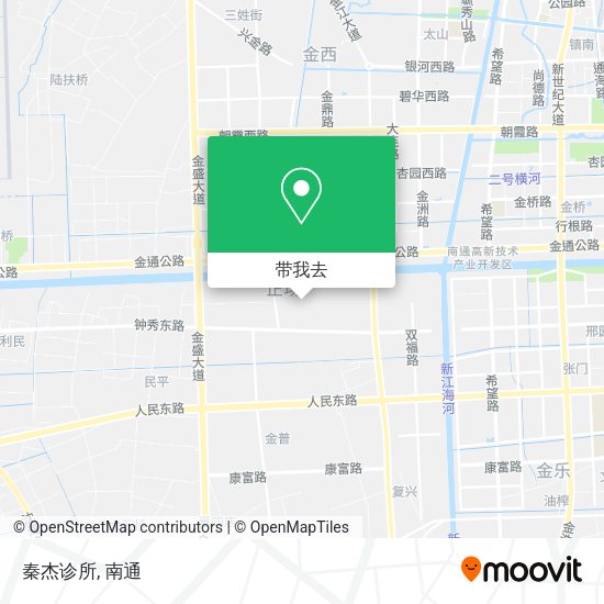秦杰诊所地图