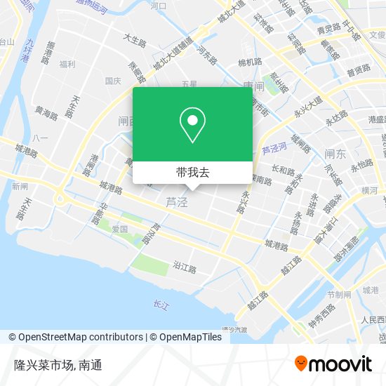 隆兴菜市场地图