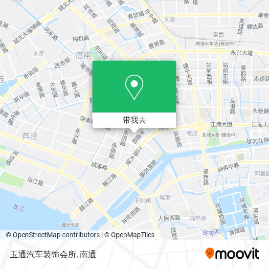 玉通汽车装饰会所地图