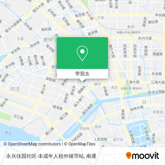 永兴佳园社区-未成年人校外辅导站地图