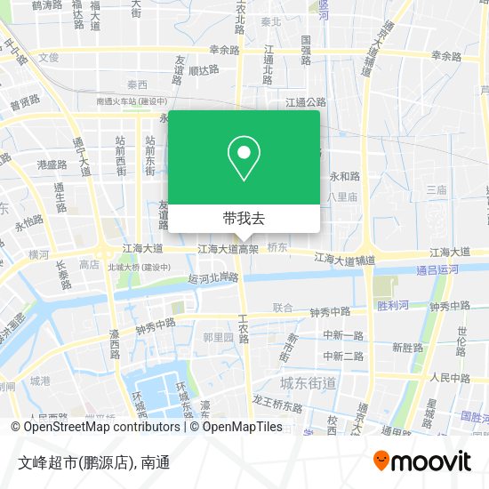 文峰超市(鹏源店)地图