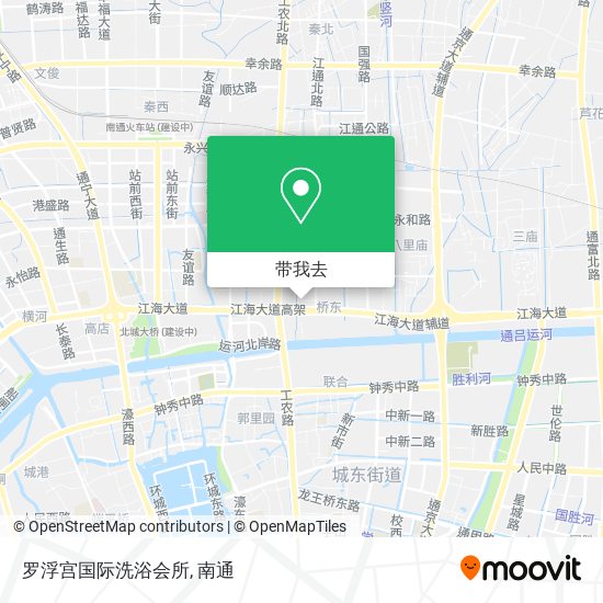 罗浮宫国际洗浴会所地图