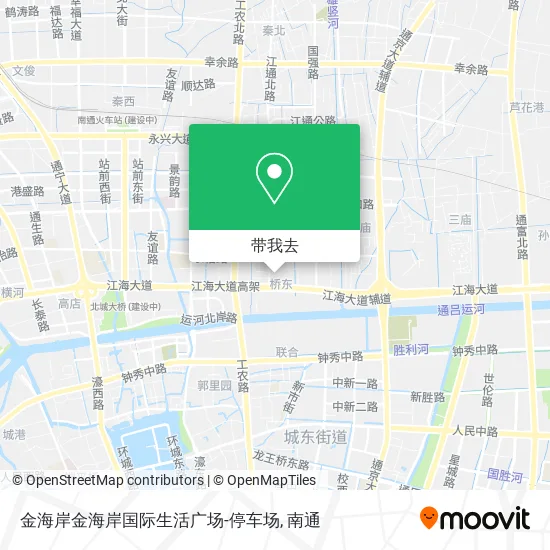 金海岸金海岸国际生活广场-停车场地图