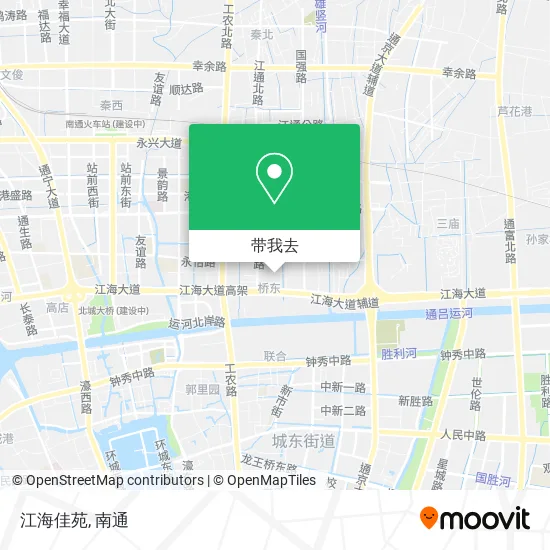 江海佳苑地图