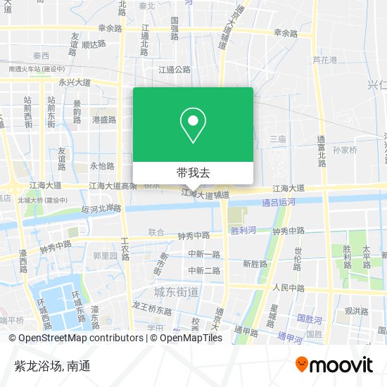 紫龙浴场地图