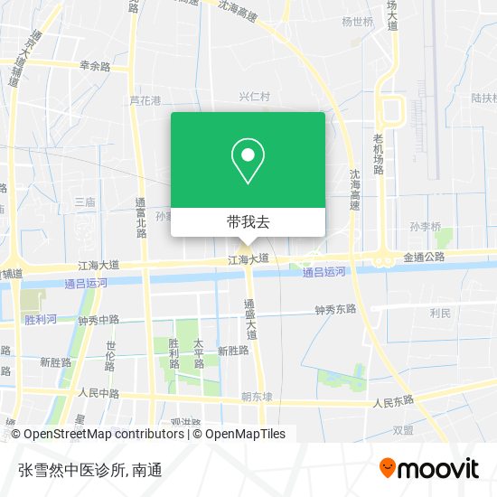 张雪然中医诊所地图